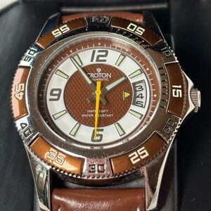 Croton Men's Watch Aquamatic CA301172 New Battery installed Works Great!